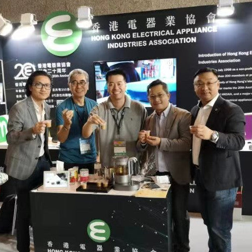 Qi Aerista Tea & Coffee Time at the Hong Kong Electronics Fair