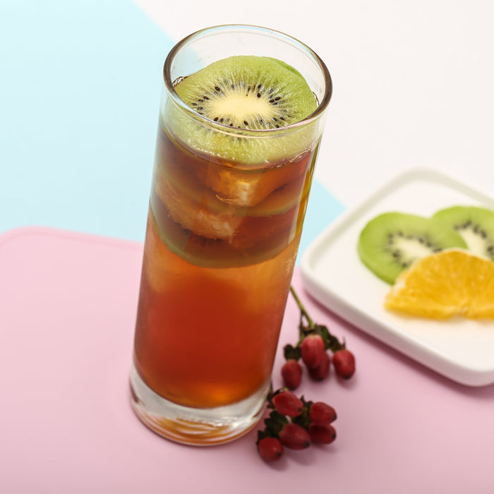 Iced Fruity Vodka Tea