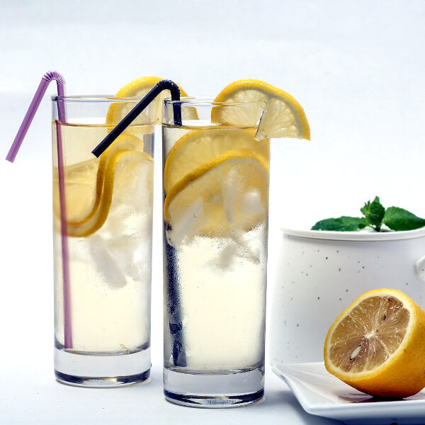 iced lemon mint tea