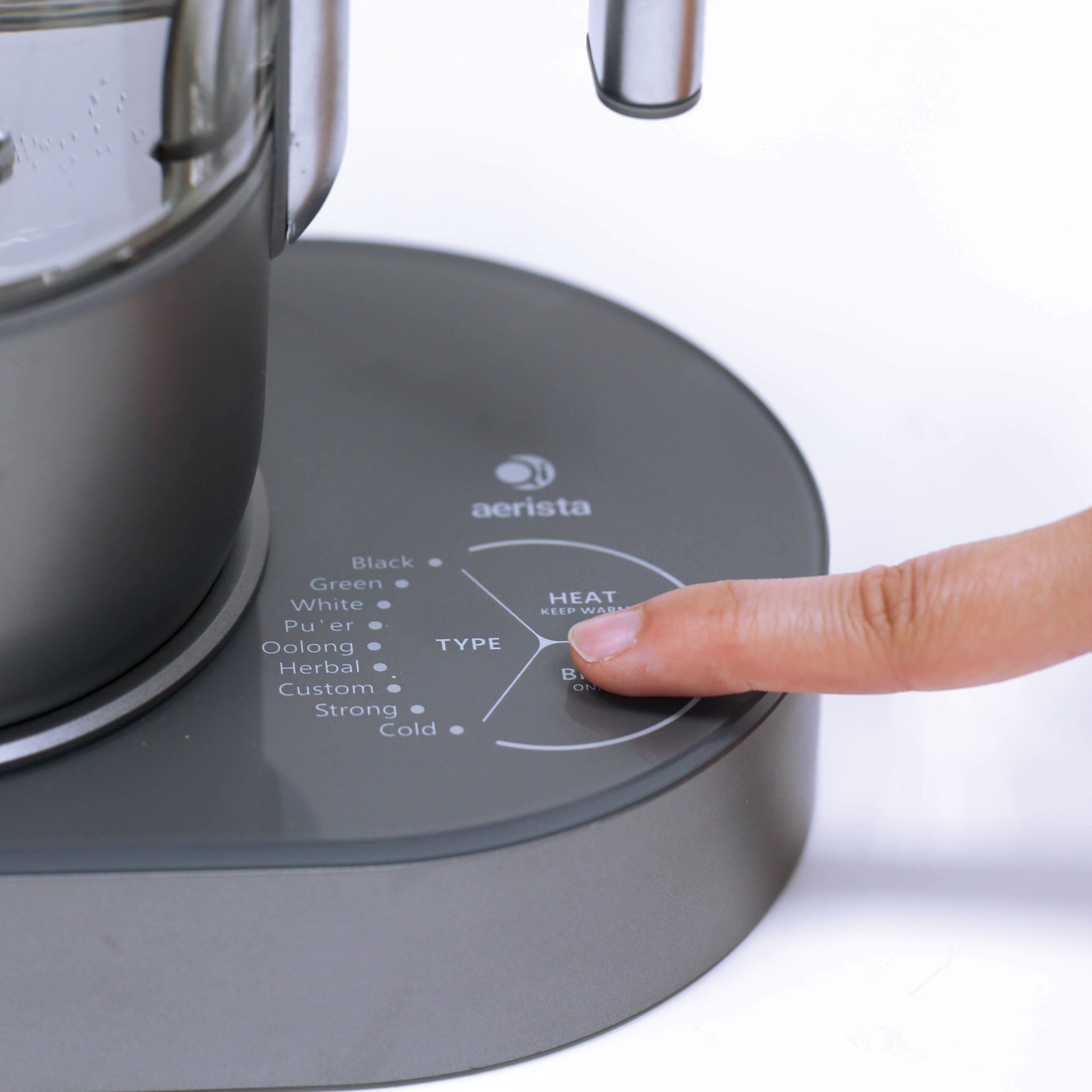 Turning on the Smart Brewer