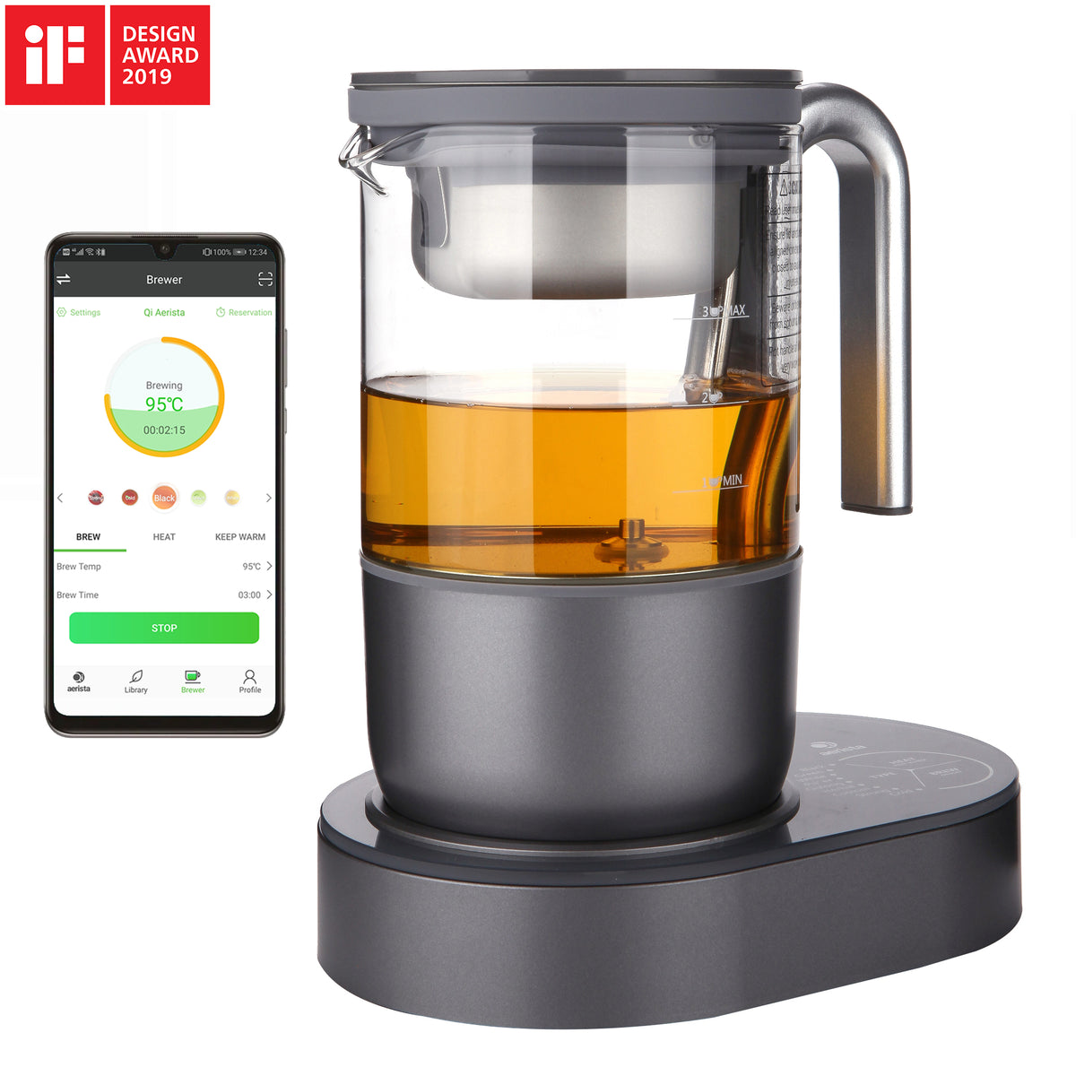 TEAMOSA Smart Tea Maker  Patented Infusion Technology